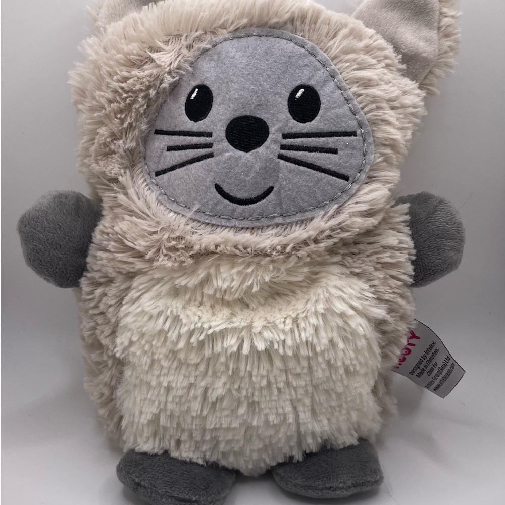 Intelex Hooty Microwavable Cat Plush Warmies Weighted  10” 2011